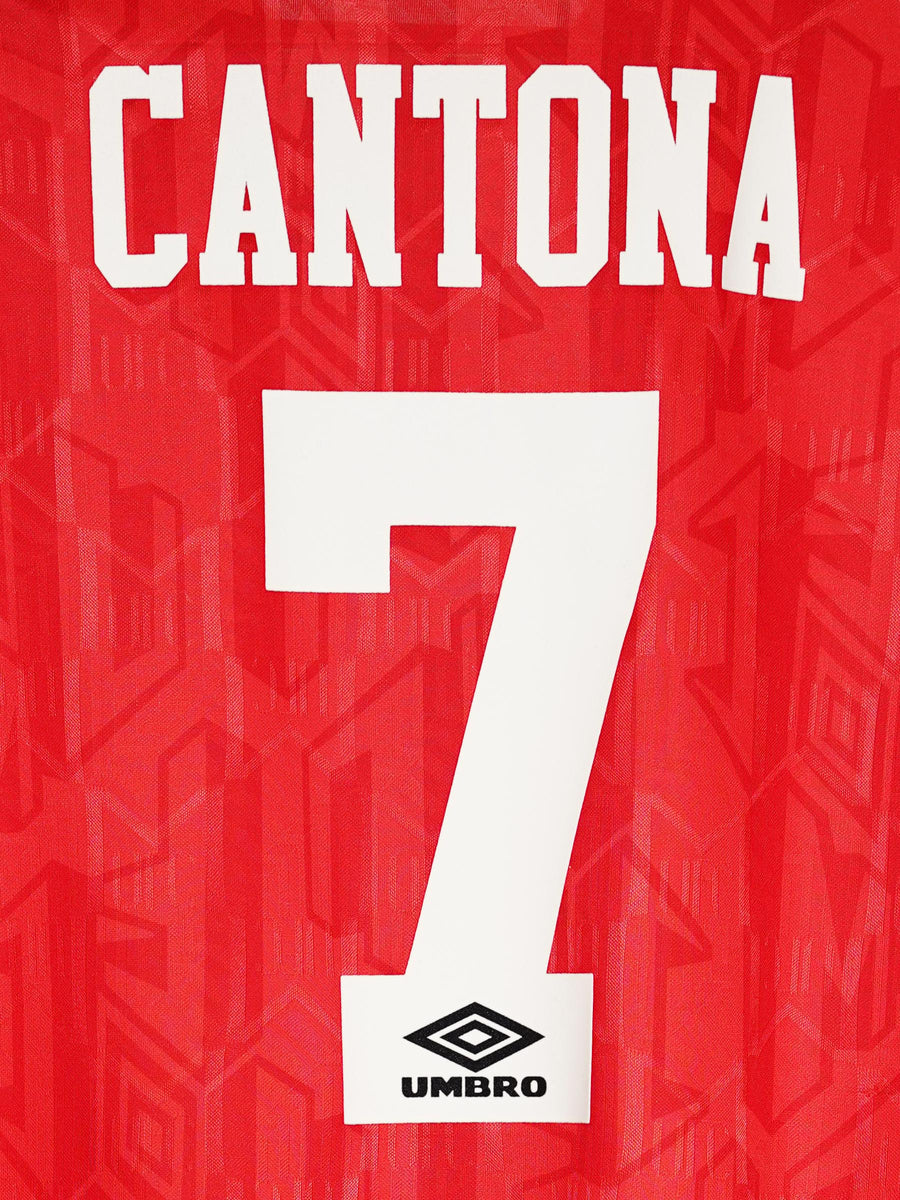 Manchester United Home Shirt 1992/93 Cantona 7 (L)