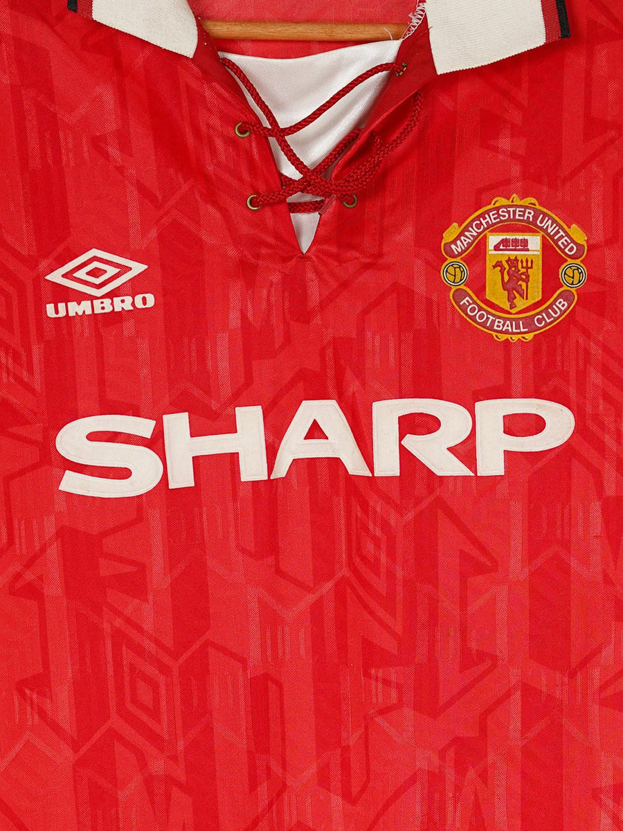 Manchester United Home Shirt 1992/93 Cantona 7 (L)