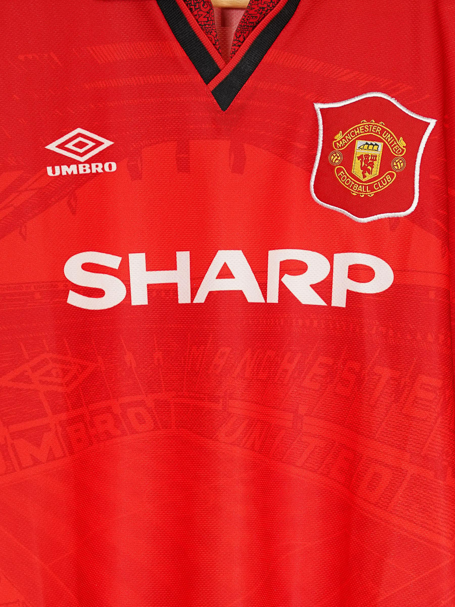 Manchester United Home Shirt 1995/96 Cantona 7 (XL)