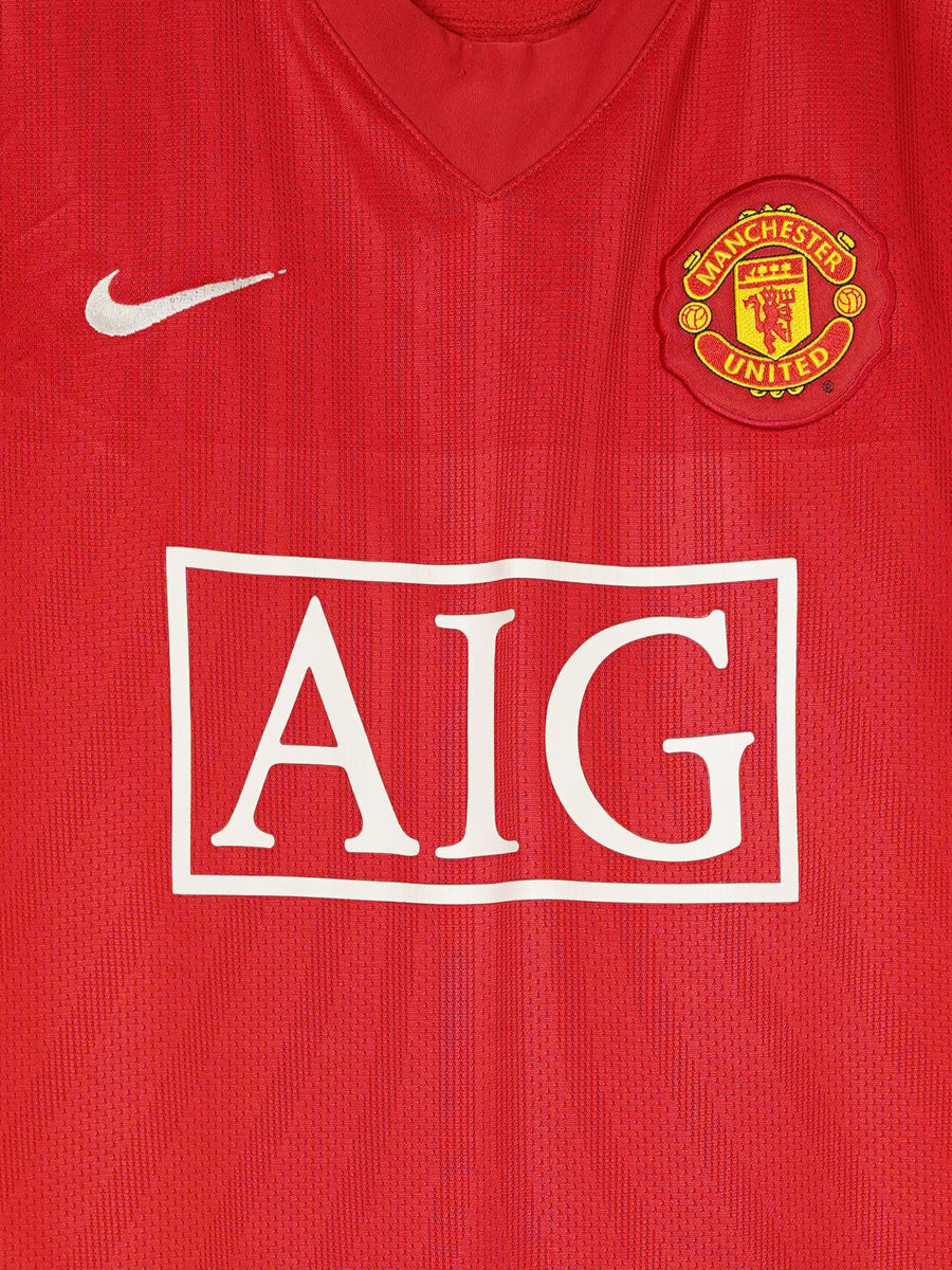Manchester United Home Shirt 2007-09 Ronaldo 7 (M)
