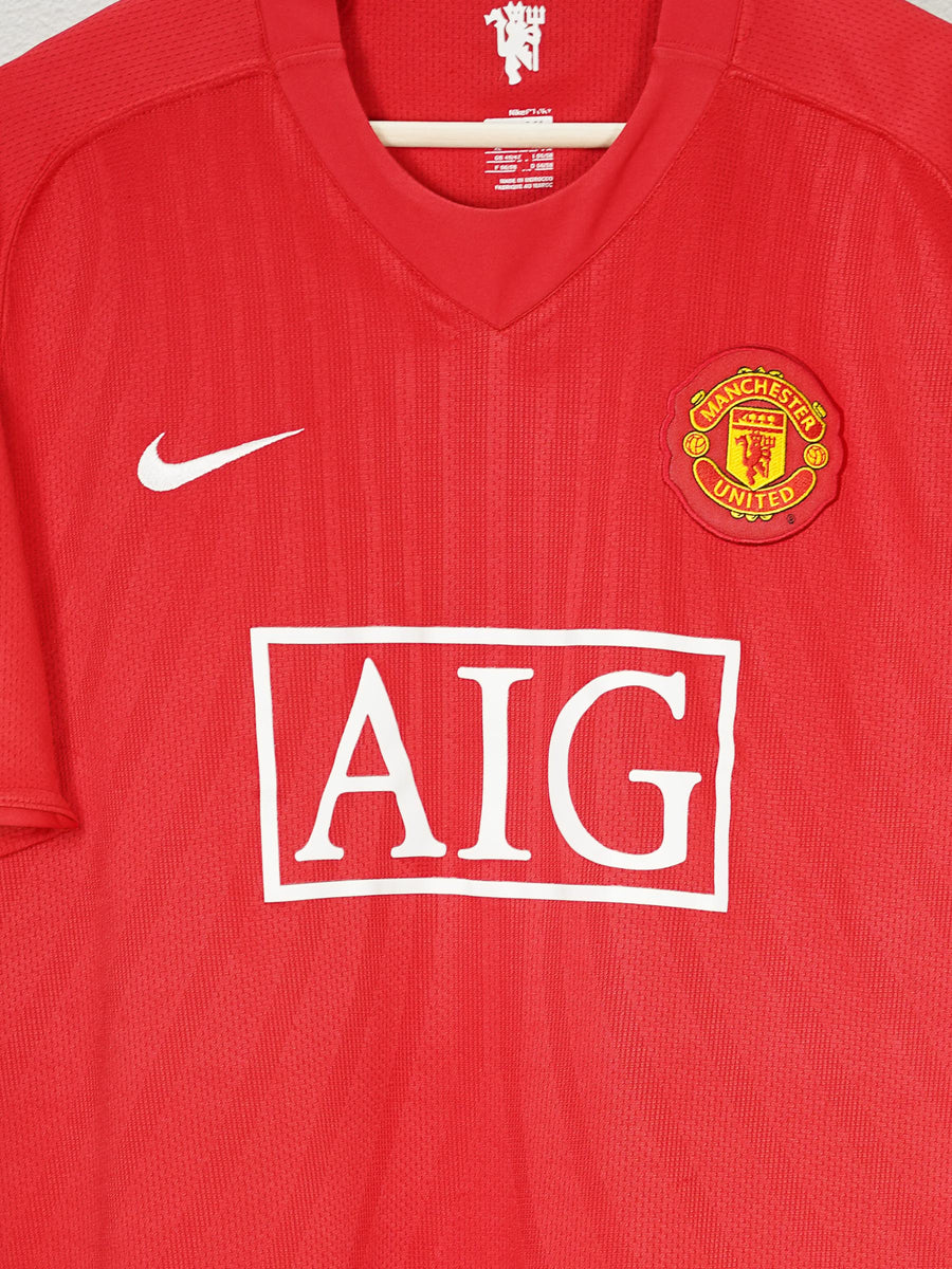 Manchester United Home Shirt 2007/8 Ronaldo 7 (XL)