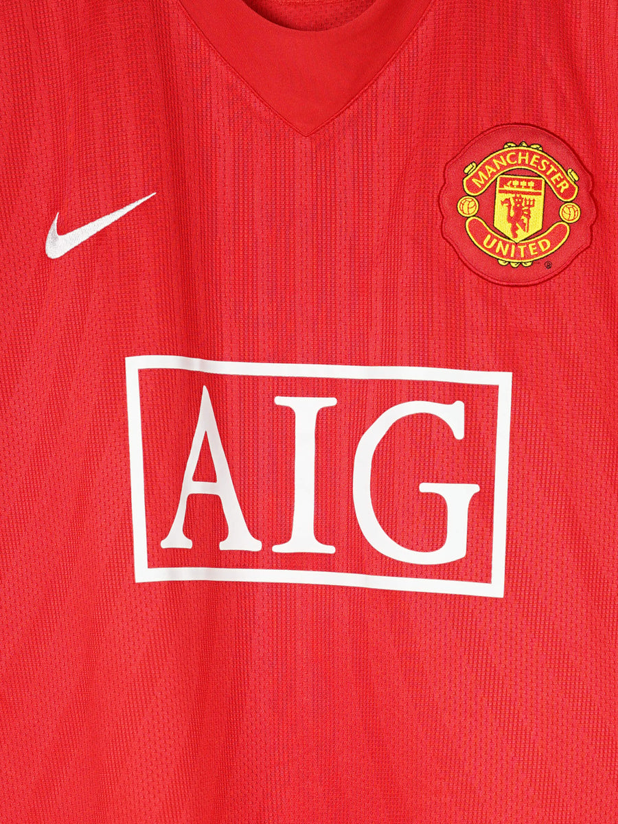 Manchester United Home Shirt 2007/9 Ronaldo 7 (XL)