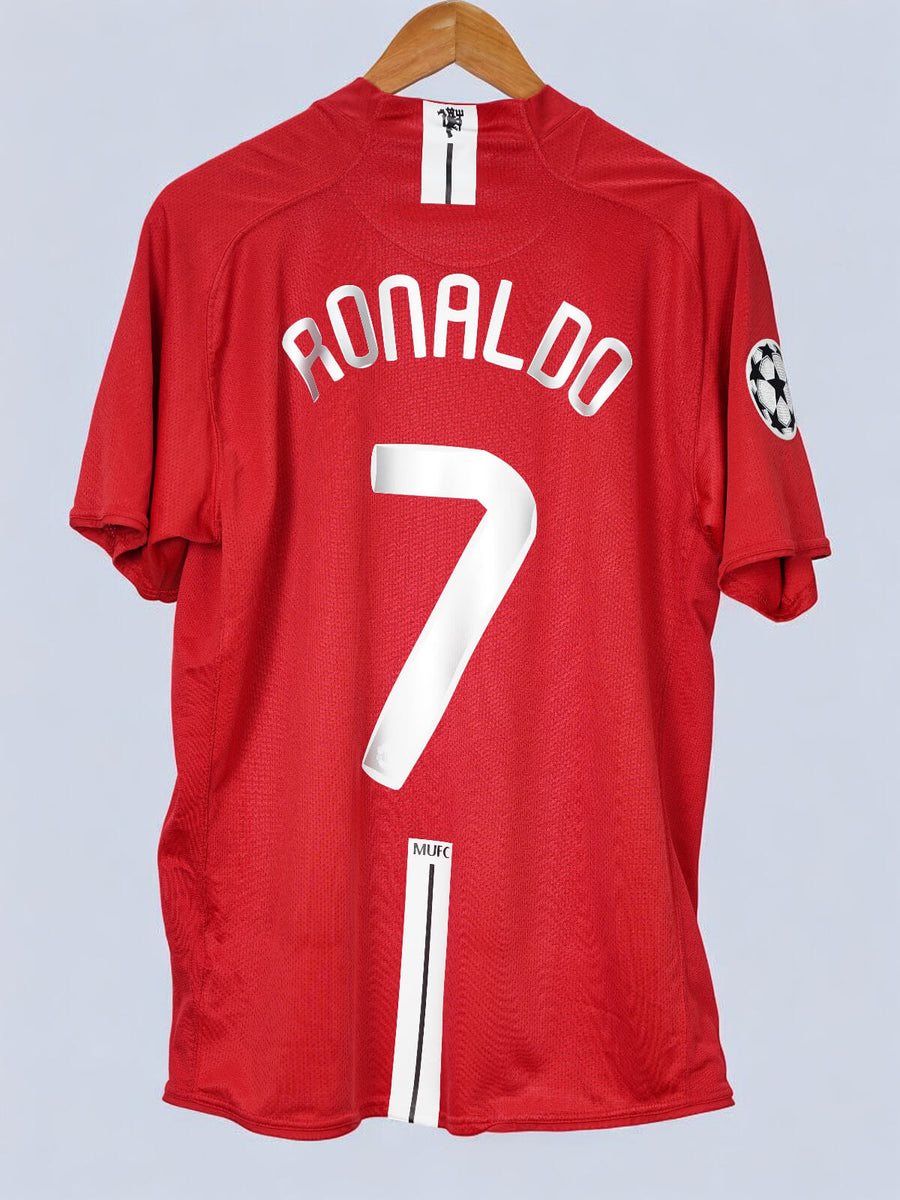 Manchester United Home Shirt 2007/9 Ronaldo 7 (XL)