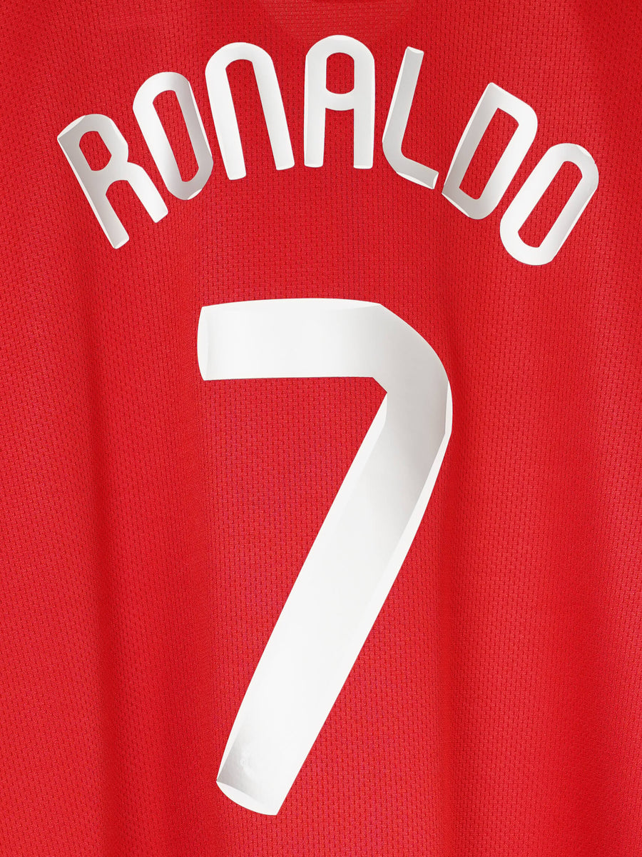 Manchester United Home Shirt 2007/9 Ronaldo 7 (XXL)