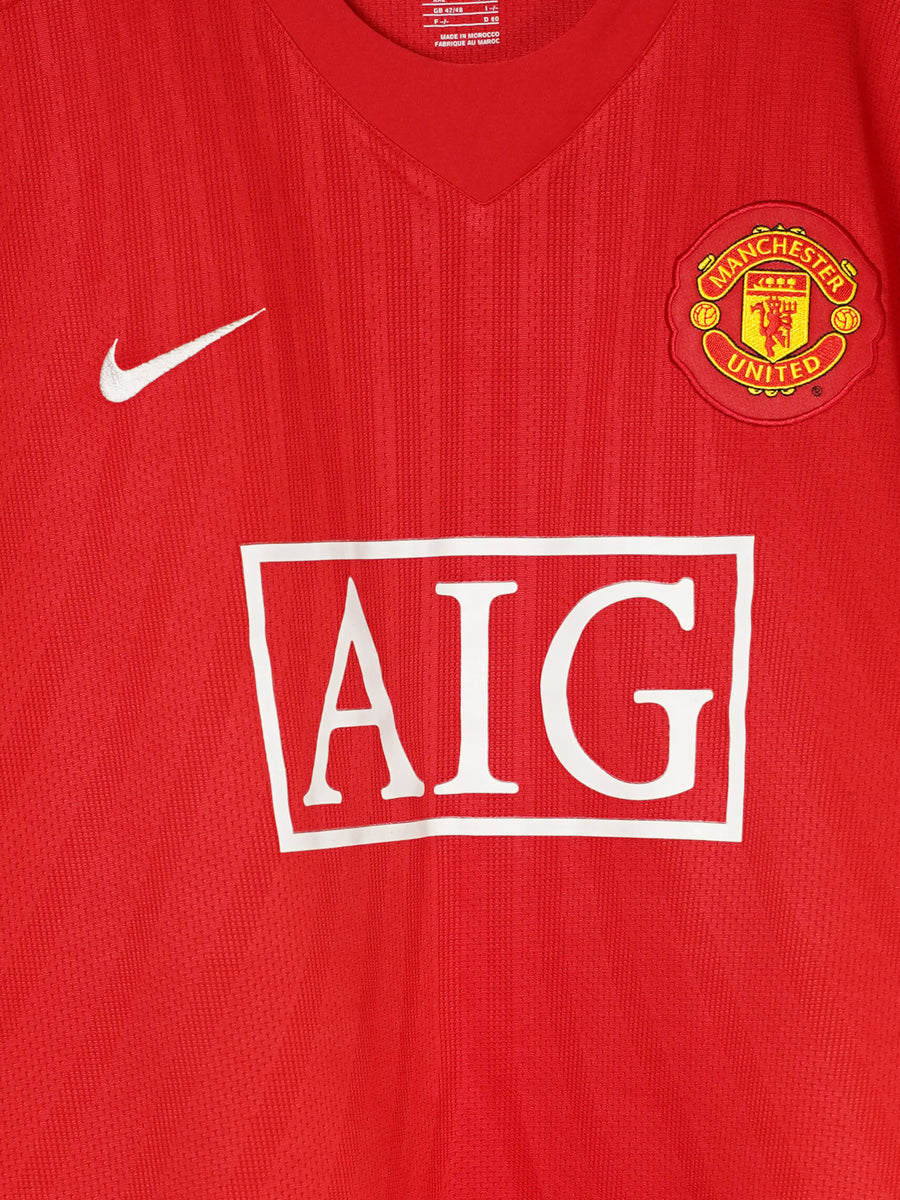 Manchester United Home Shirt 2007/9 Ronaldo 7 (XXL)