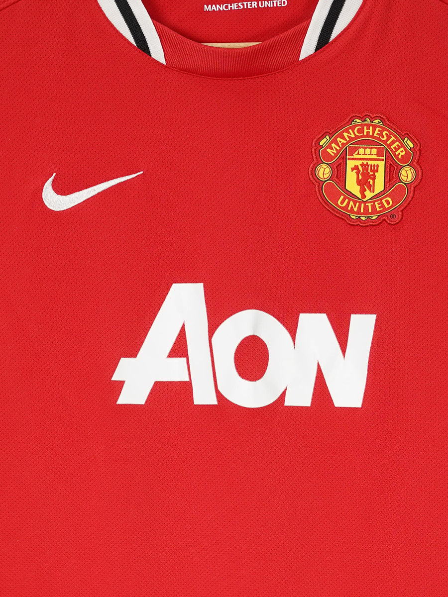 Manchester United Home Shirt 2011/12 (L Kids)