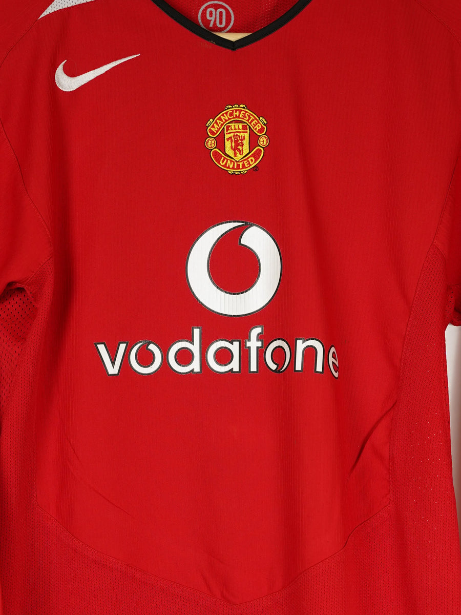 Manchester United Home Shirt L/S 2004/6 Ronaldo 7 (XL Kids)