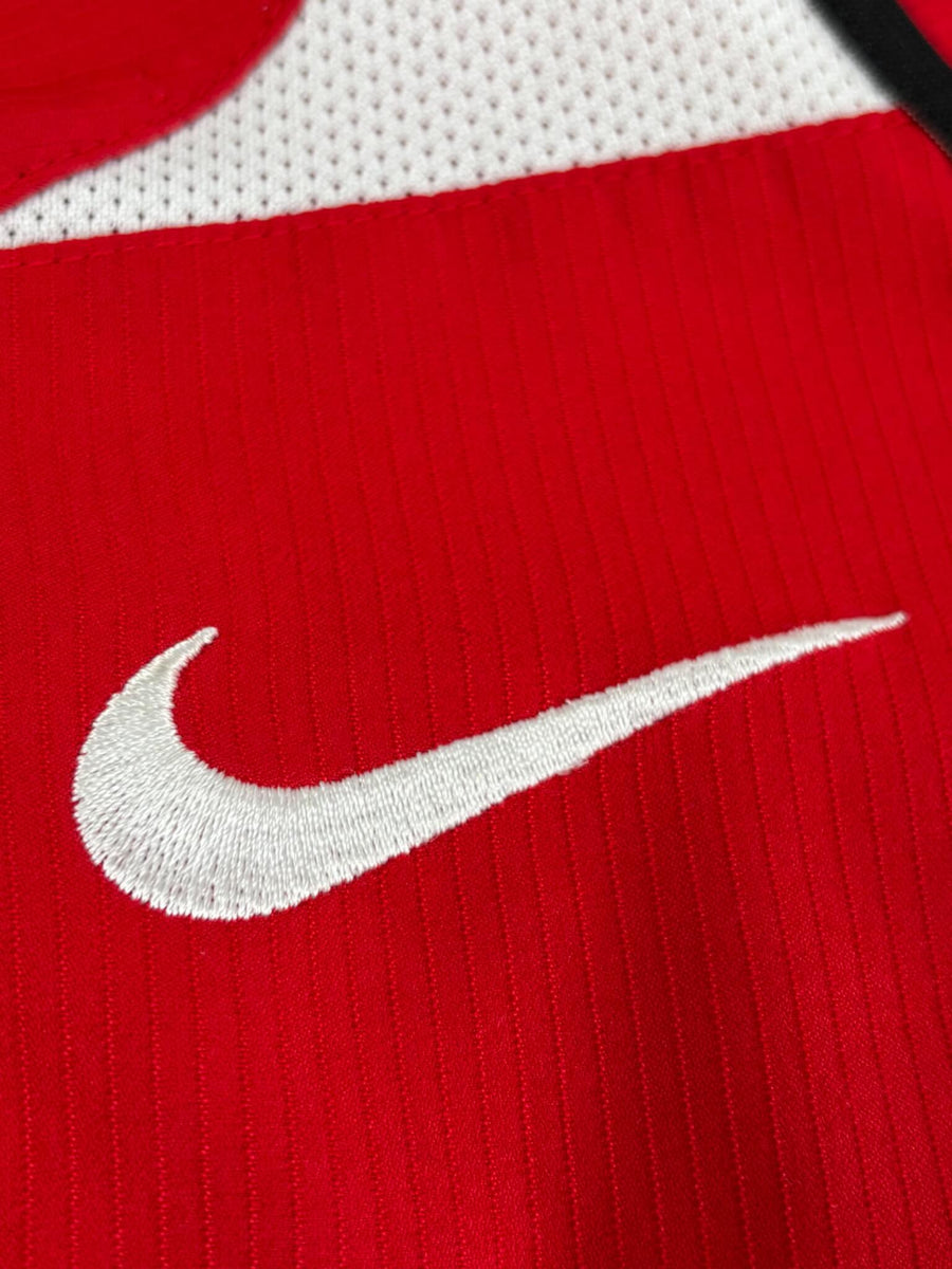 Manchester United Home Shirt L/S 2004/6 Ronaldo 7 (XL Kids)