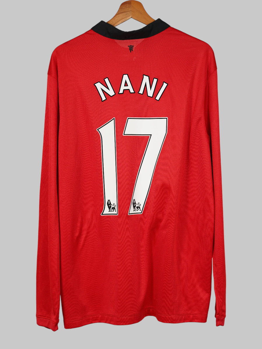 Manchester United Home Shirt L/S 2013/14 Nani 17 (XL)