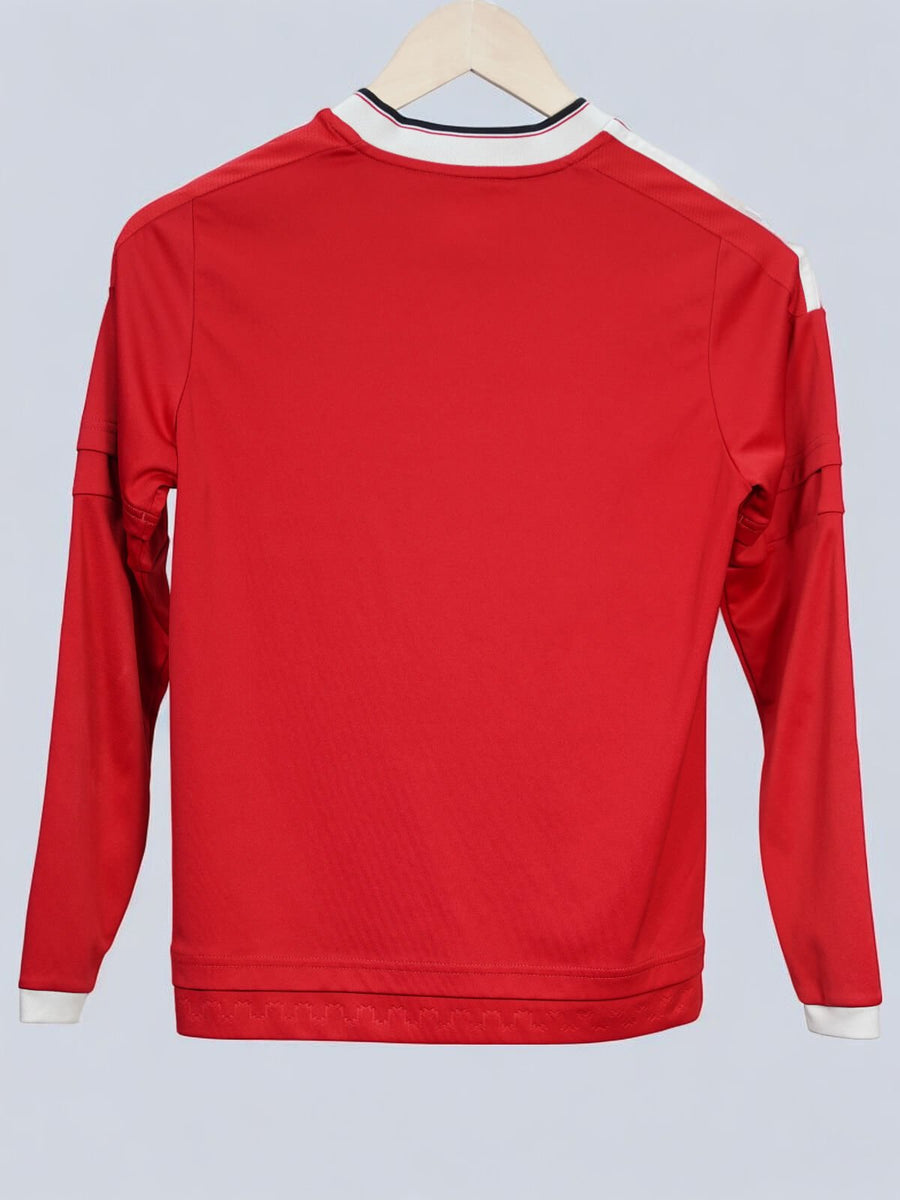 Manchester United Home Shirt L/S 2015/16 (M Kids)