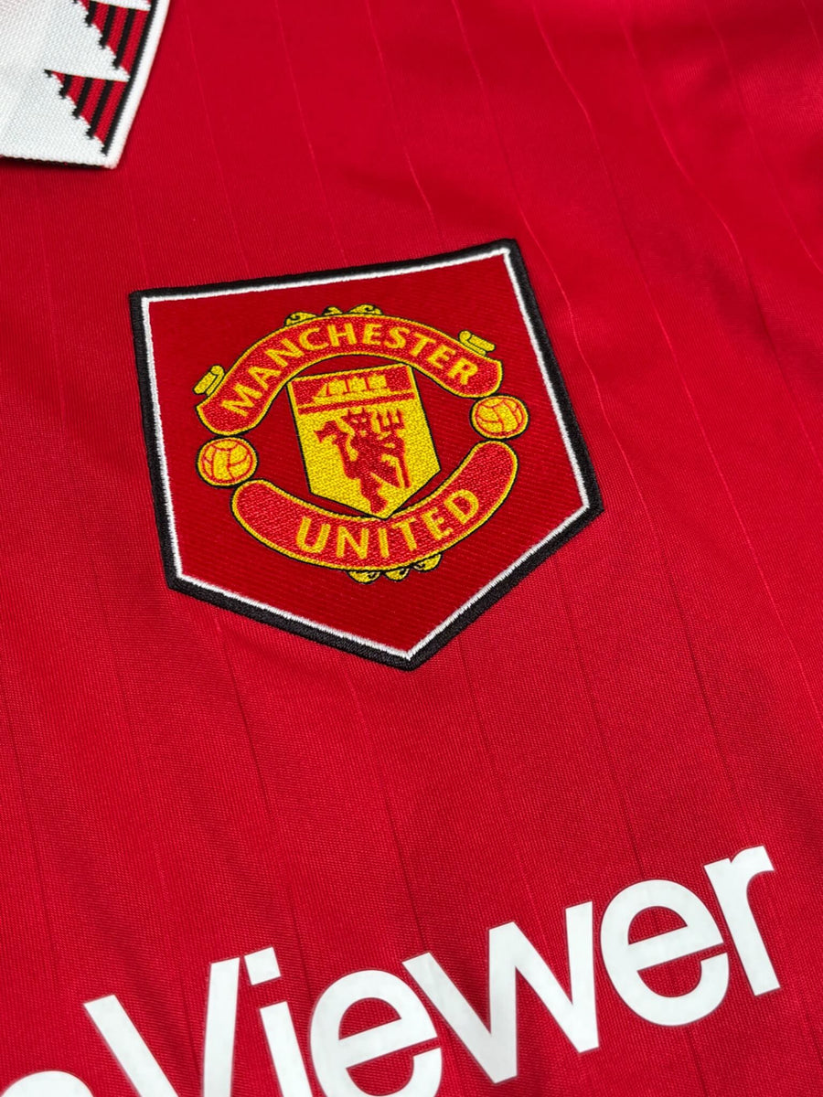 Manchester United Home Shirt L/S 2022/23 Ronaldo 7 (L)
