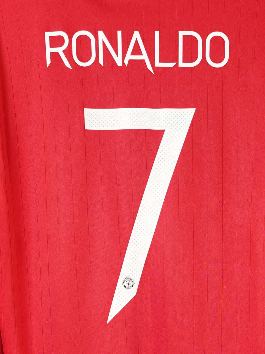 Manchester United Home Shirt L/S 2022/23 Ronaldo 7 (L)