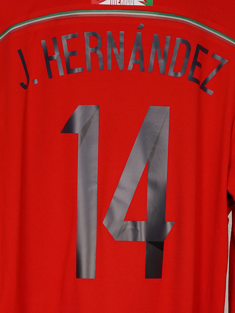 Mexico Away Shirt 2014/15 L/S J.Hernandez 14 (L)