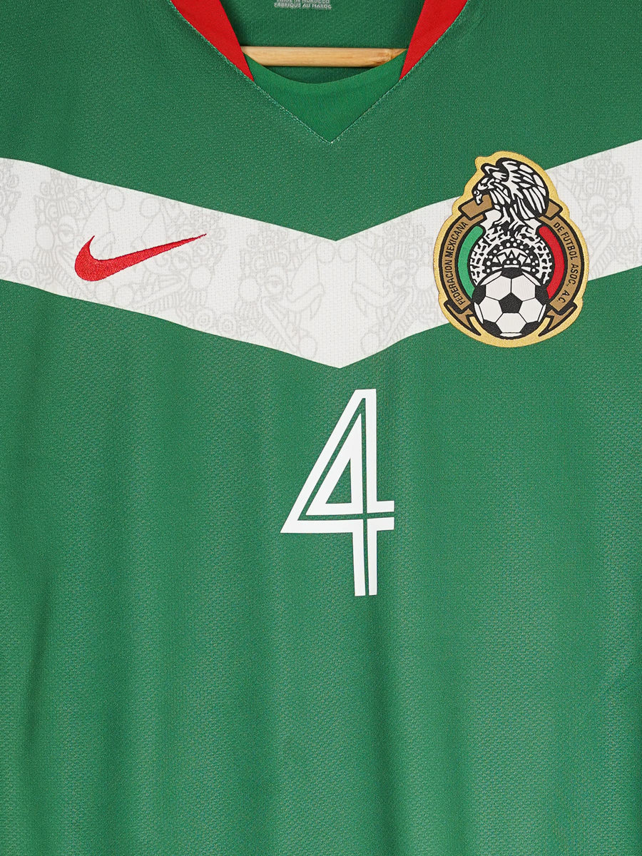 Mexico Home Shirt 2006/7 R.Marquez 4 (S)