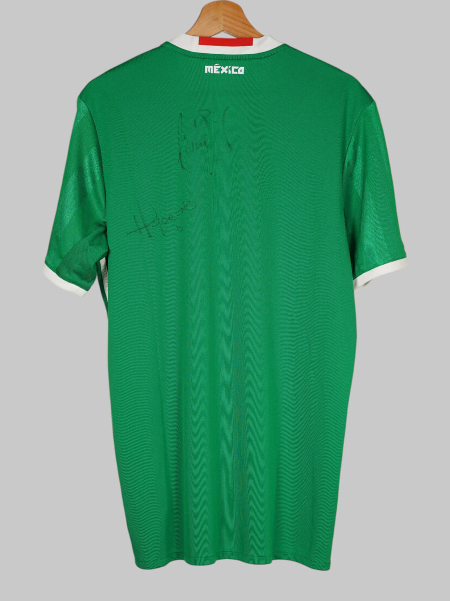 Mexico Home Shirt 2016/17 Signed (L)