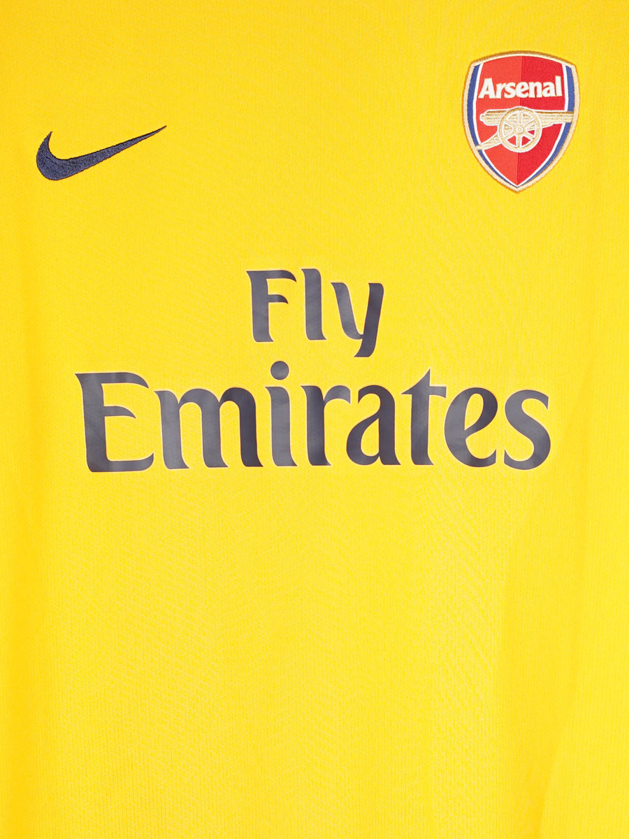 2008/9 Arsenal Arshavin #23 Away Shirt Player Issue (XL)