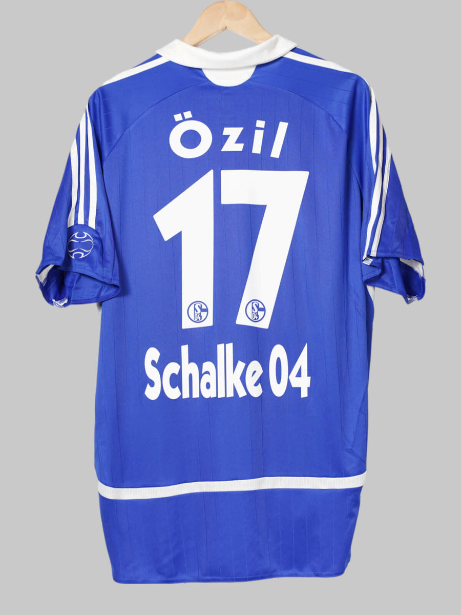 2006/7 Schalke Ozil #17 Home Shirt (XL)