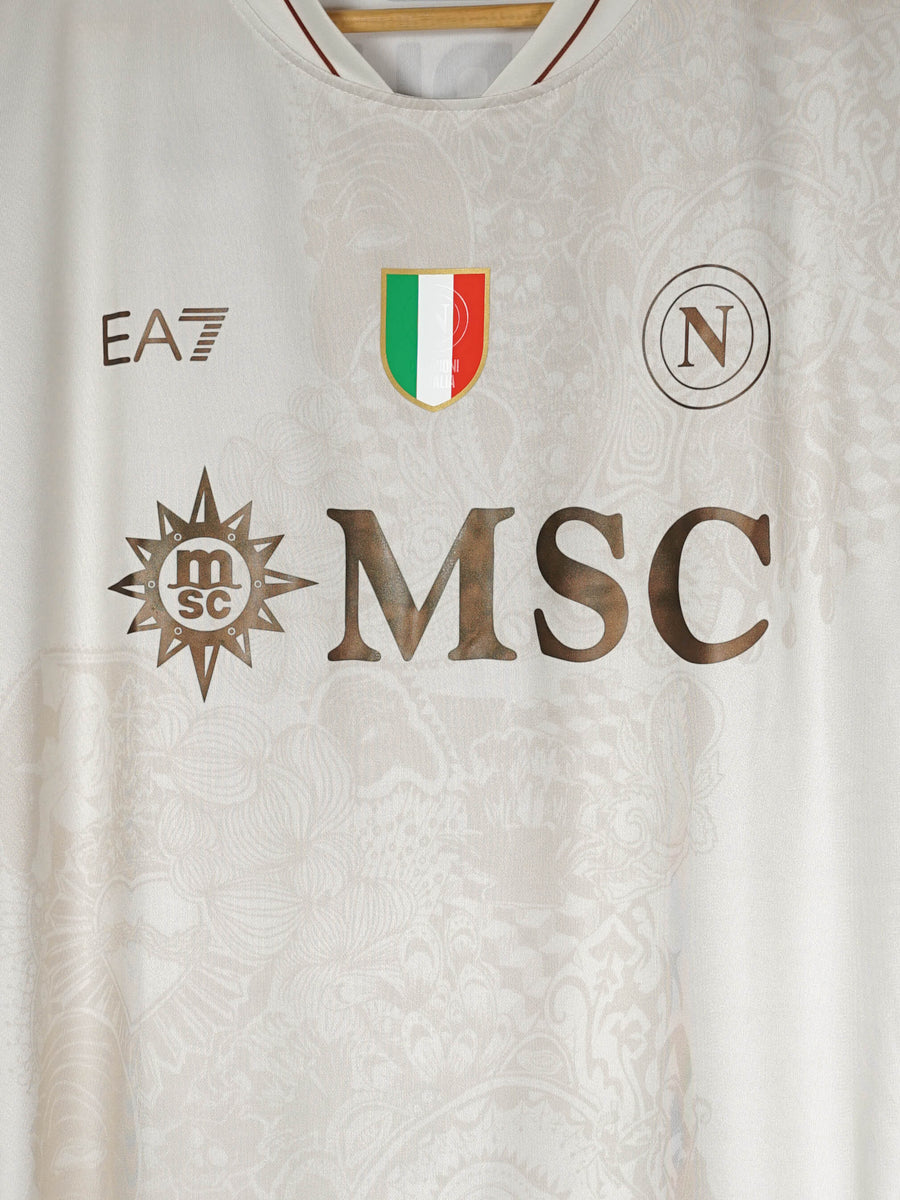 Napoli Away Shirt 2025/26 De Bruyne 11 (XXL)