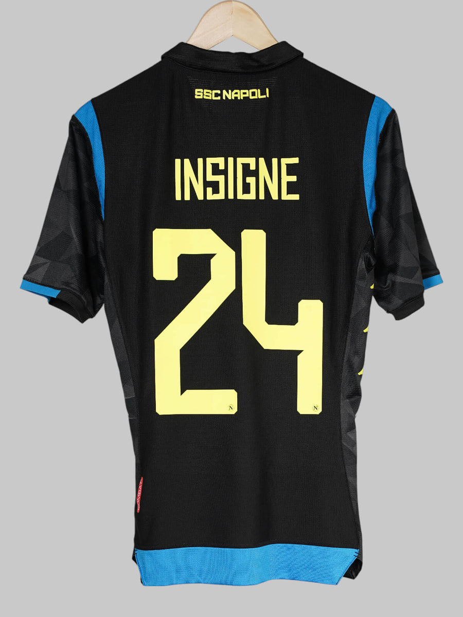 Napoli European Away Shirt 2018/19 Insigne 24 (M)