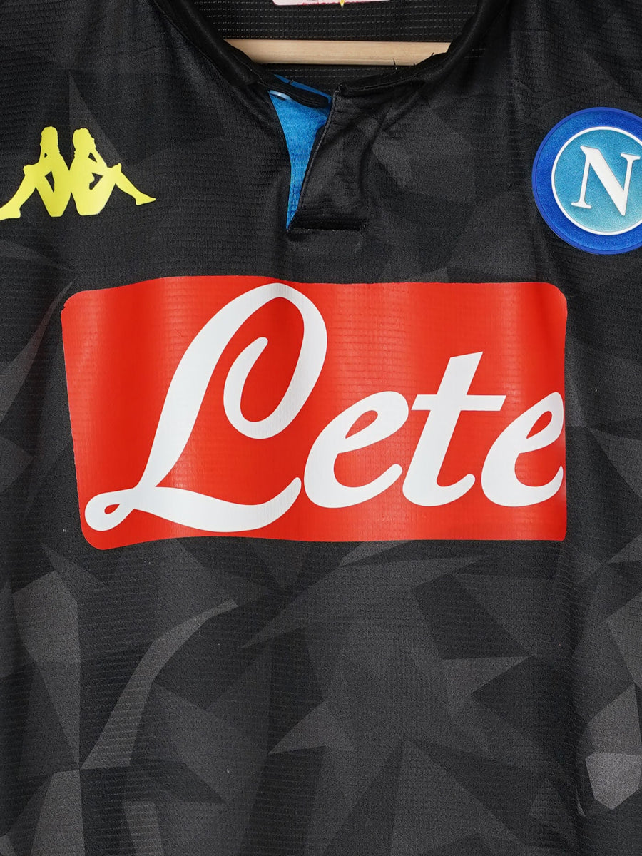 Napoli European Away Shirt 2018/19 Insigne 24 (M)
