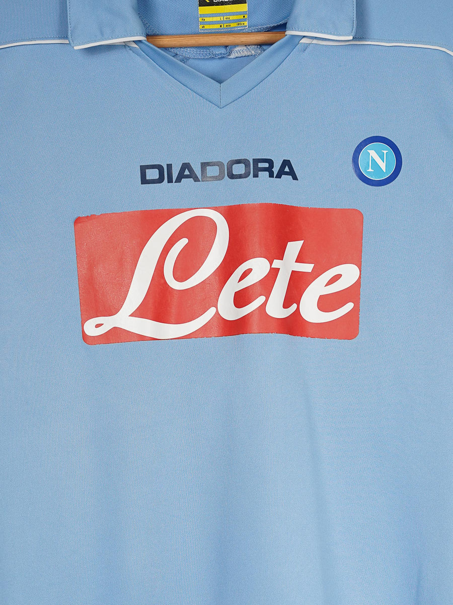 Napoli Home Shirt 2008/9 Hamsik 17 (L)