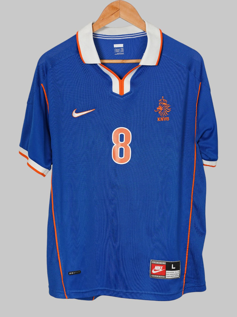Netherlands Away Shirt 1998/99 Bergkamp 8 (L)