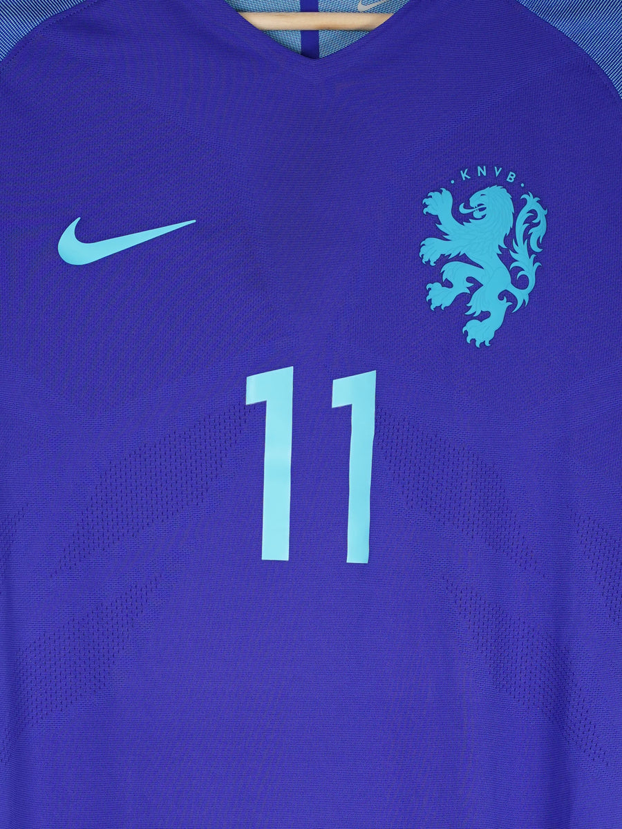 Netherlands Away Shirt 2016/17 Player Issue Robben 11 (L)