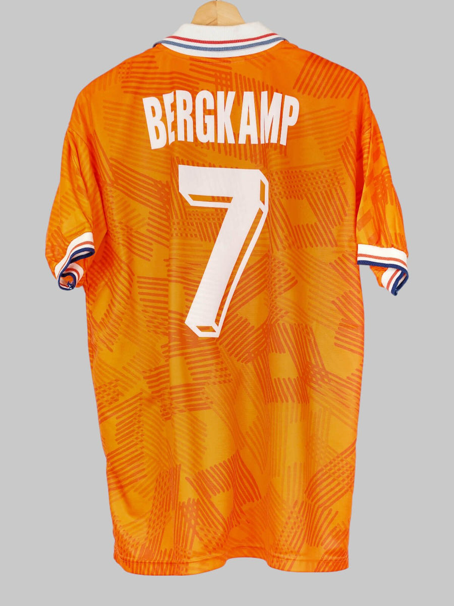 Netherlands Home Shirt 1992/93 Bergkamp 7 (XL)