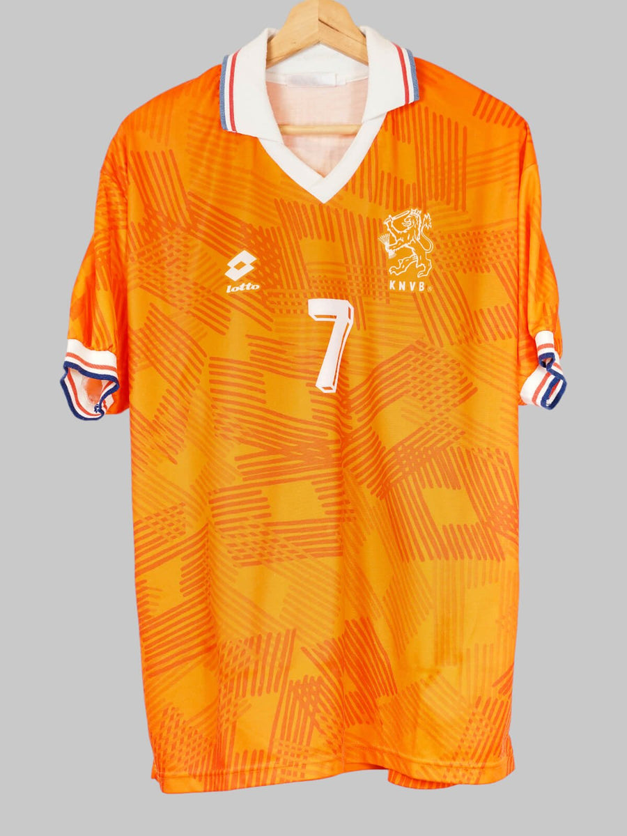Netherlands Home Shirt 1992/93 Bergkamp 7 (XL)
