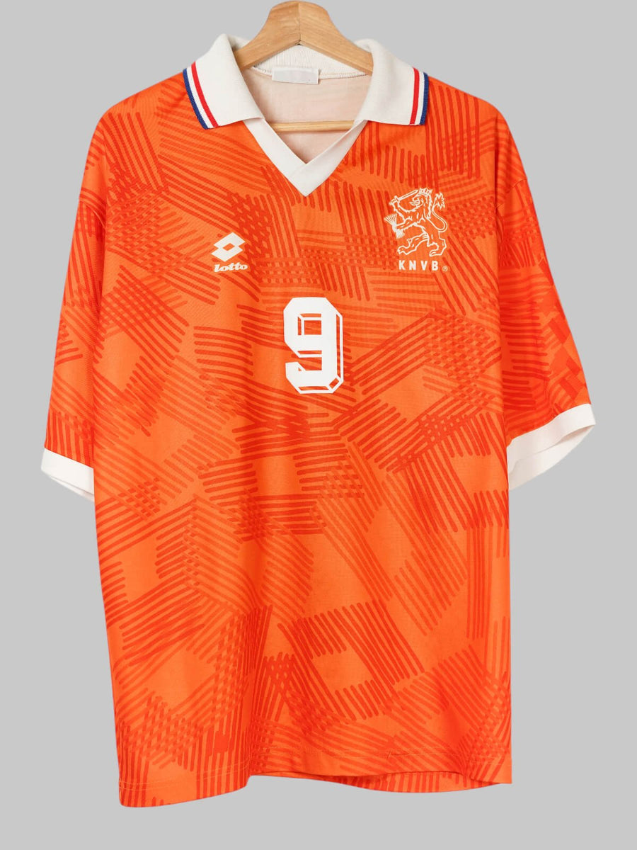 Netherlands Home Shirt 1992/93 Van Basten 9 (XL)