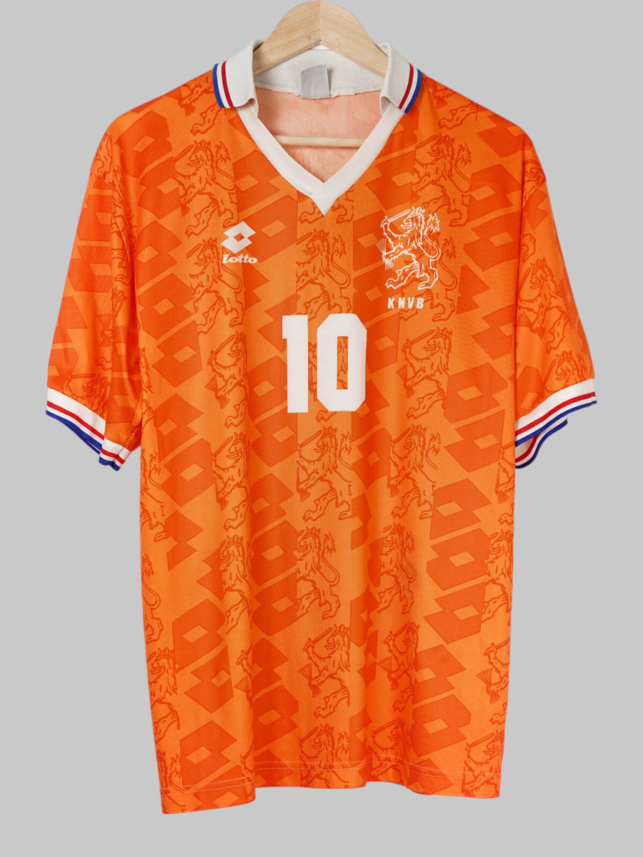 Netherlands Home Shirt 1994/96 Bergkamp 10 (L)