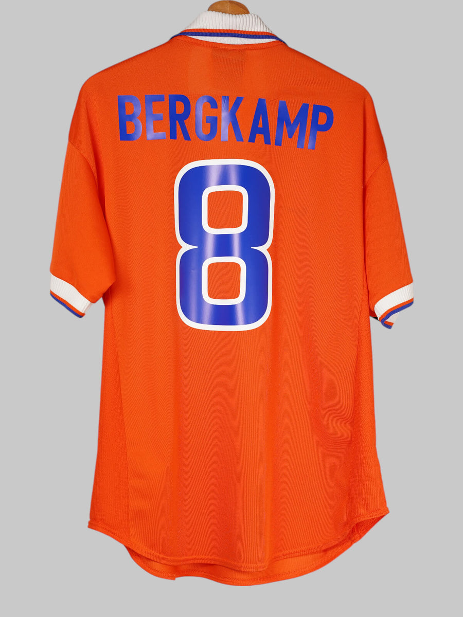 Netherlands Home Shirt 1997/98 Bergkamp 8 (XL)