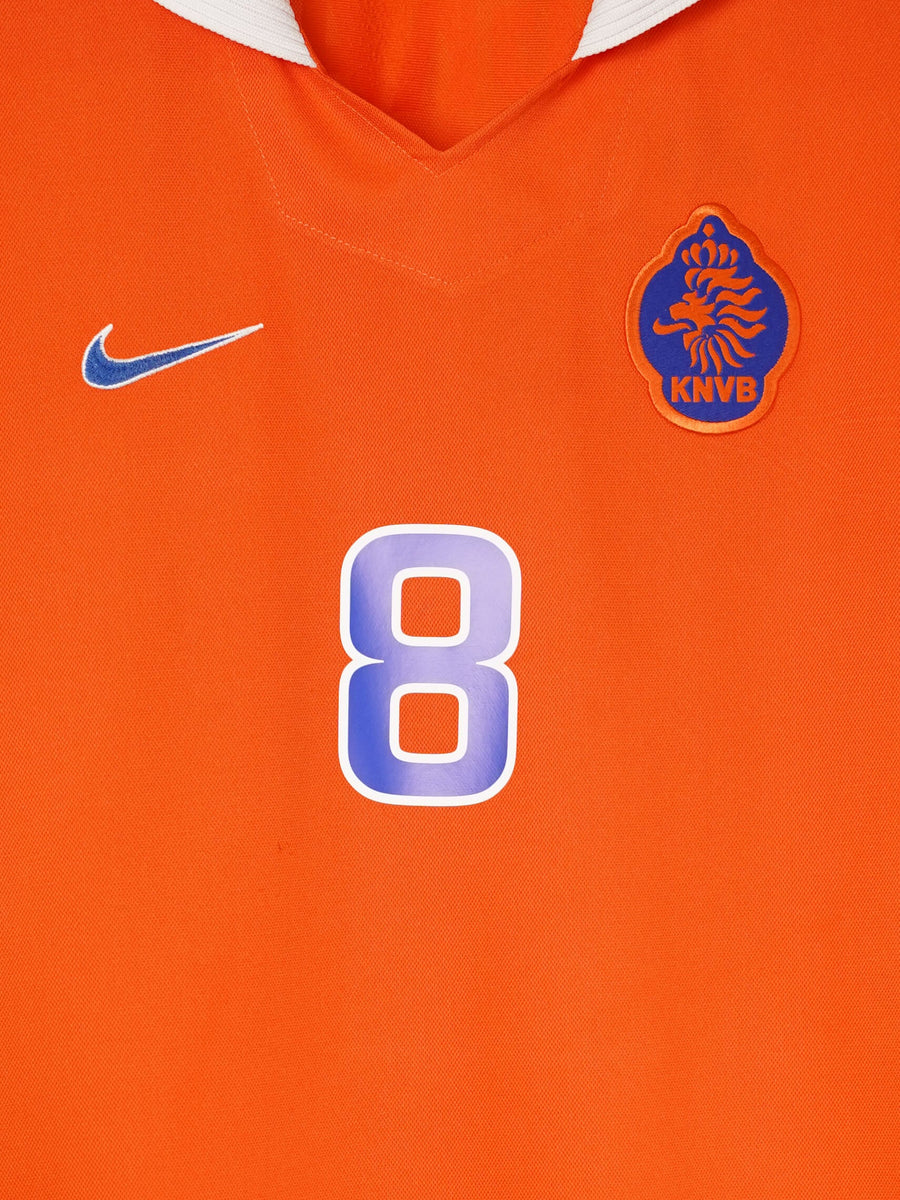 Netherlands Home Shirt 1997/98 Bergkamp 8 (XL)