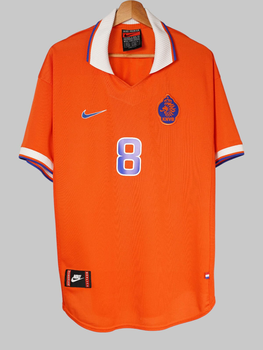 Netherlands Home Shirt 1997/98 Bergkamp 8 (XL)