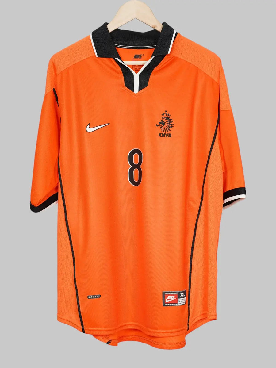 Netherlands Home Shirt 1998/99 Bergkamp 8 (XL)