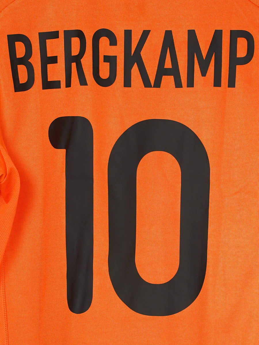 Netherlands Home Shirt 2000/1 Bergkamp 10 (L)