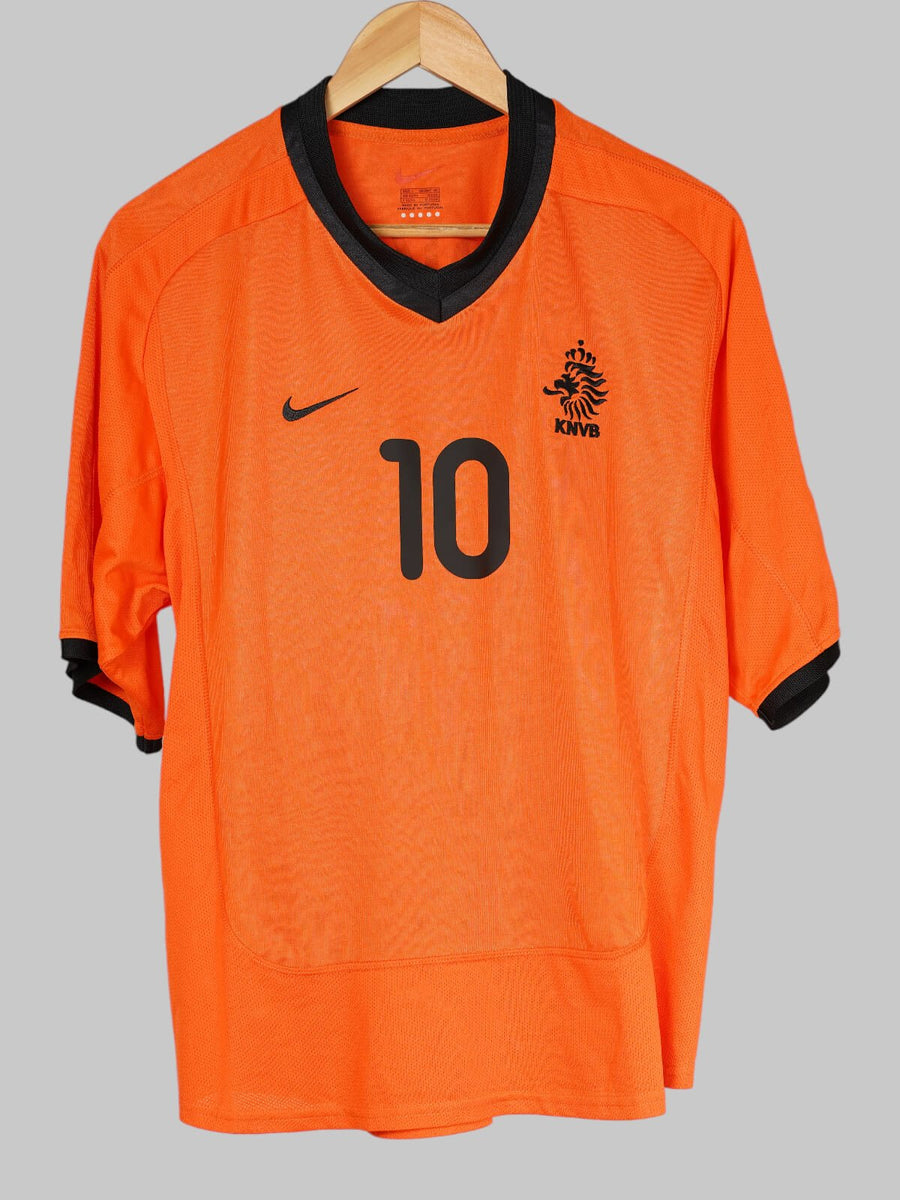 Netherlands Home Shirt 2000/1 Bergkamp 10 (L)