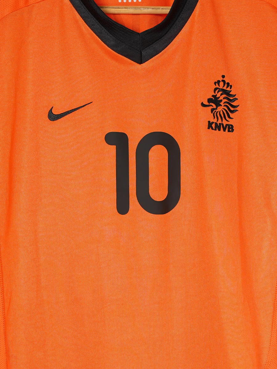 Netherlands Home Shirt 2000/1 Bergkamp 10 (L)