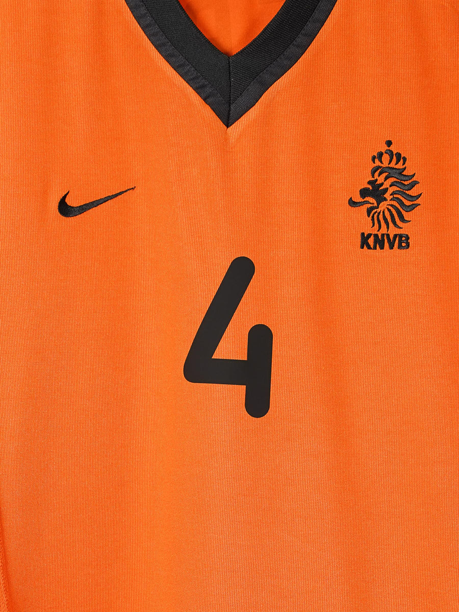 Netherlands Home Shirt 2000/1 F. de Boer 4 (M)
