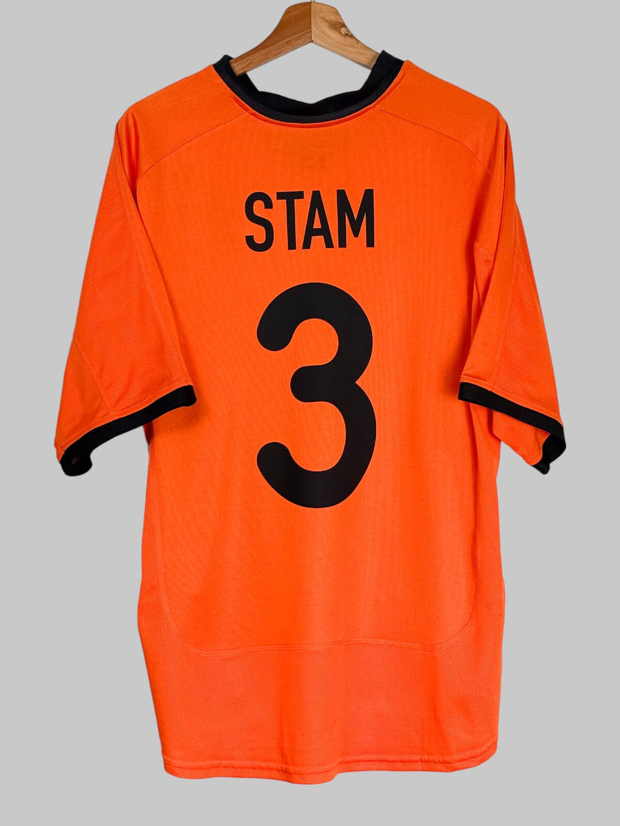 Netherlands Home Shirt 2000/1 Stam 3 (XL)