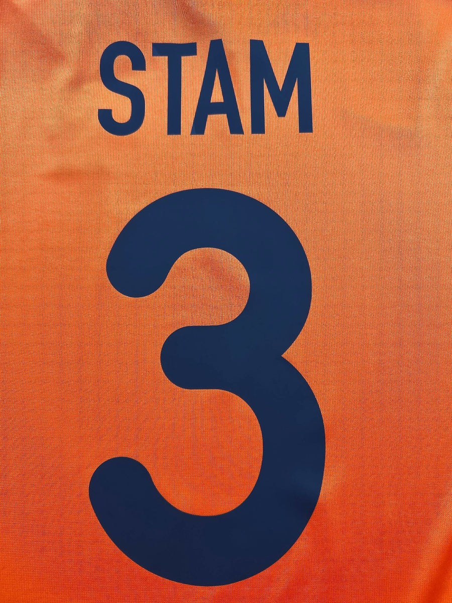 Netherlands Home Shirt 2000/1 Stam 3 (XL)