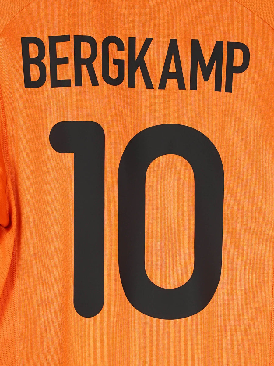 Netherlands Home Shirt 2000/2 Bergkamp 10 (L)