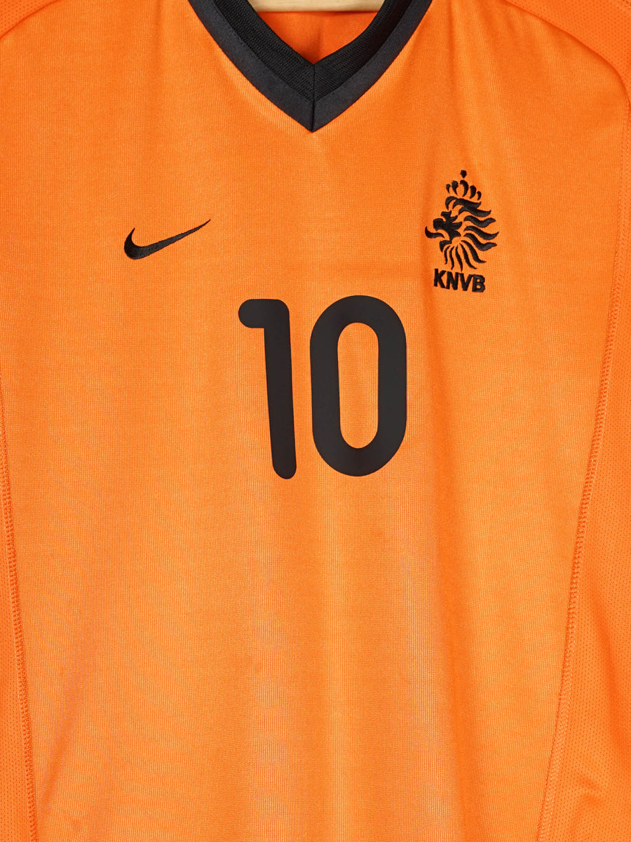 Netherlands Home Shirt 2000/2 Bergkamp 10 (L)