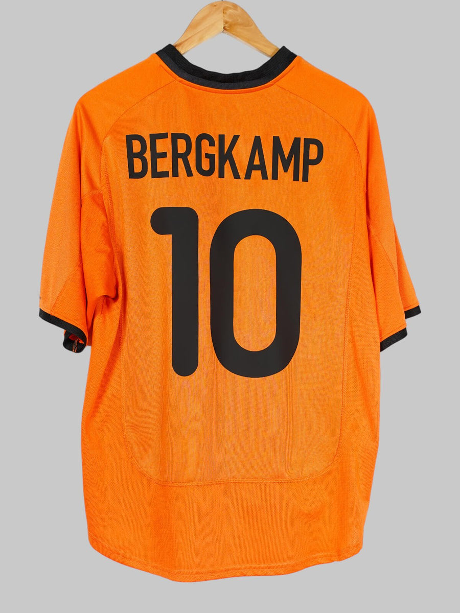 Netherlands Home Shirt 2000/2 Bergkamp 10 (L)