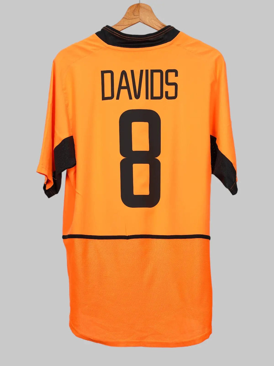 Netherlands Home Shirt 2002/3 Davids 8 (M)