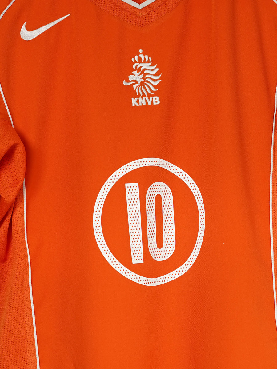 Netherlands Home Shirt 2004/5 V.Nistelrooy 10 (M)