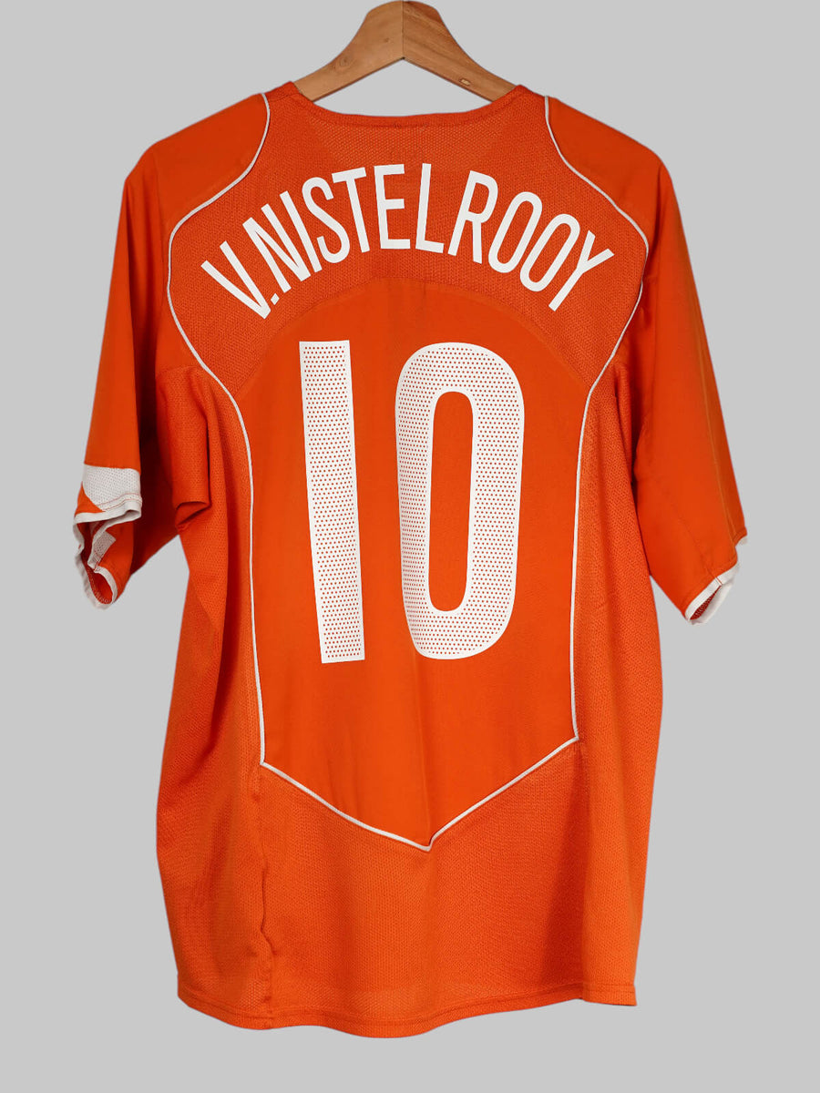 Netherlands Home Shirt 2004/5 V.Nistelrooy 10 (M)
