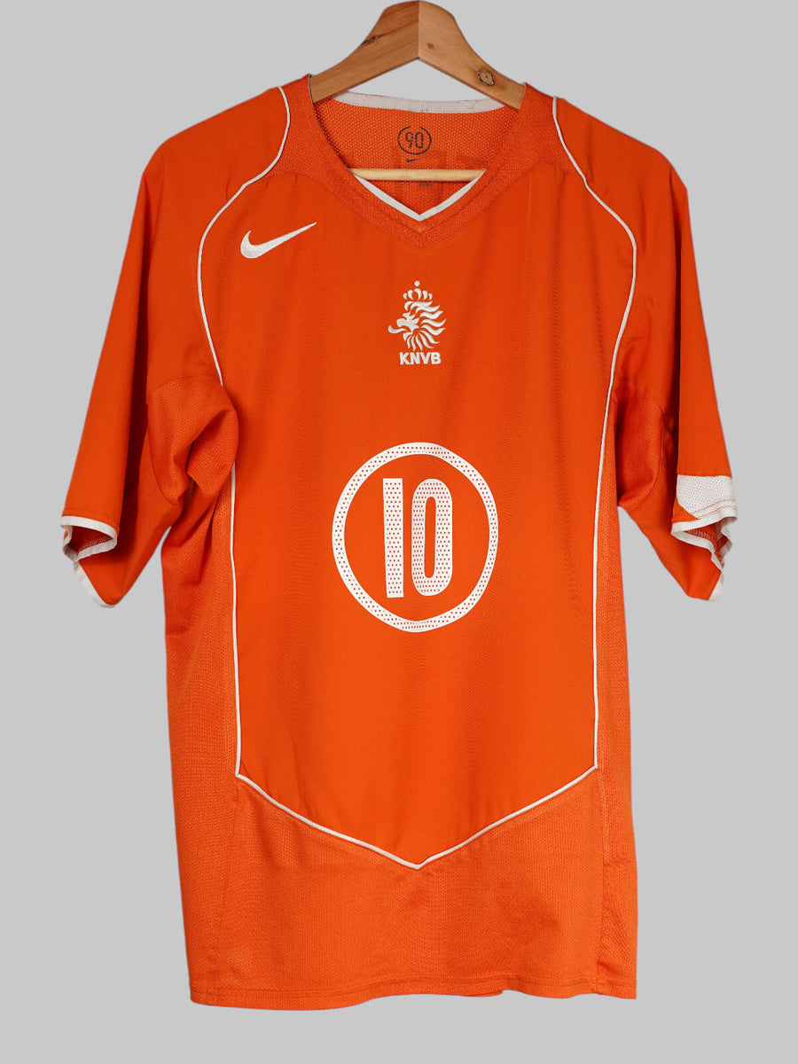 Netherlands Home Shirt 2004/5 V.Nistelrooy 10 (M)