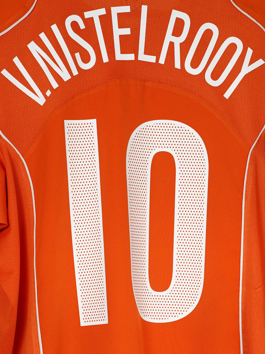Netherlands Home Shirt 2004/5 V.Nistelrooy 10 (M)