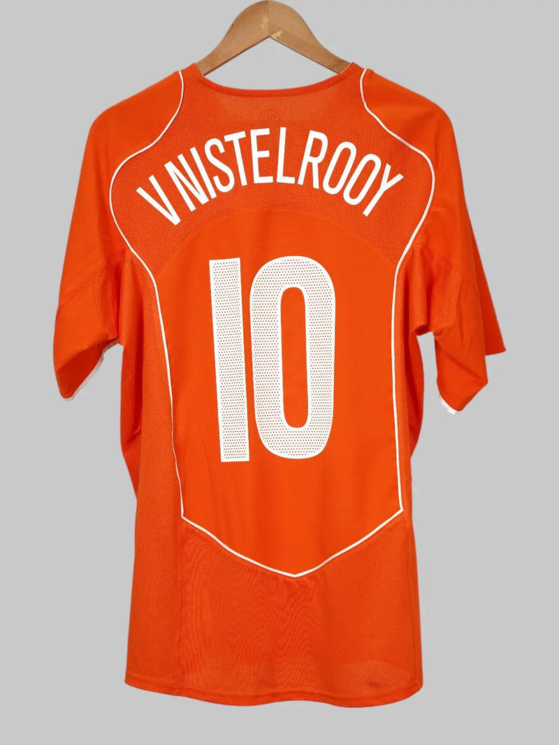 Netherlands Home Shirt 2004/6 V.Nistelrooy 9 (L)